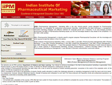 Tablet Screenshot of iipmindia.com